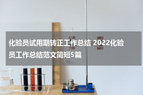 化验员试用期转正工作总结 2022化验员工作总结范文简短5篇