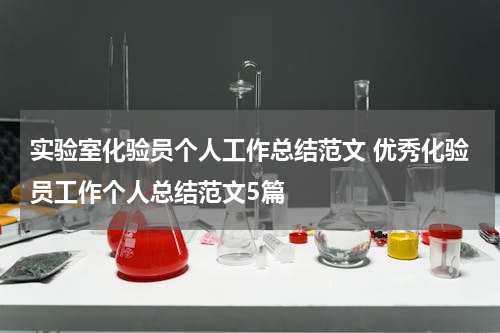 实验室化验员个人工作总结范文 优秀化验员工作个人总结范文5篇