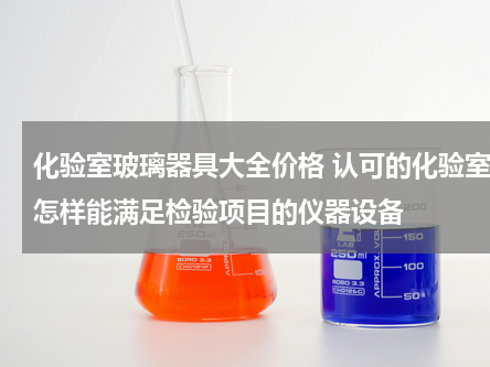 化验室玻璃器具大全价格 认可的化验室应怎样能满足检验项目的仪器设备